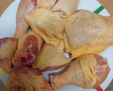Foto del paso 1 de la receta: Nuestra versión del "pollo jamaicano", con patatas "Vitolette"