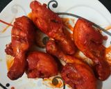 A picture of step 2 of Chicken Lollipop.