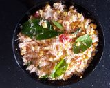 Foto langkah ke 2 dari resep Botok Teri Jagung (tanpa bungkus).