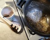 Újévi pikáns lencsefőzelék recept fázis 3 fotója