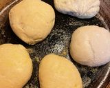 A picture of step 6 of English muffins.