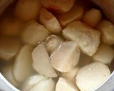 A picture of step 1 of Ancient Roman Taro.