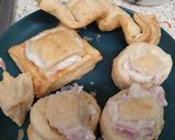 A picture of step 1 of Creamy ham vol a vonts.