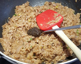 Foto del paso 7 de la receta: Risotto de boletus con jamón crujiente