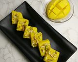 A picture of step 5 of Mango kalakand.