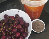 Foto del paso 1 de la receta: Mermelada de cerezas casera sin azúcar