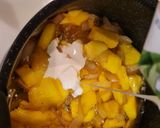 Foto del paso 4 de la receta Albóndigas de ternera en salsa de mango y curry