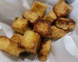 Une image de l'étape 3 de 🥢Tofu frit sauce Corsé soja, gingembre, échalotes.