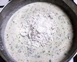 A picture of step 3 of Methi Leaves Dosa.