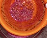 A picture of step 3 of Falsa Slush /Grewia slush💜.