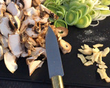 Foto del paso 3 de la receta: Tacos de espinacas con puerro y champiñones