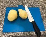 Foto del paso 1 de la receta: Salmón a la mantequilla y limón, con puré de papa
