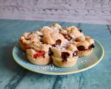 Strawberry Choc Chip Mini Pancake Muffins recipe step 1 photo