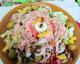 Foto del paso 5 de la receta: Ensalada con mango y frutos secos