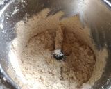 A picture of step 1 of Makhana burfi.