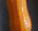 Une image de l'étape 1 de Butternut façon Hasselback..