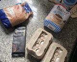 Foto del paso 1 de la receta: Budín de banana 🍌 y chocolate 🍫