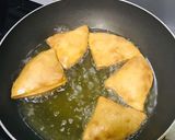 A picture of step 8 of Mandazi without yeast.