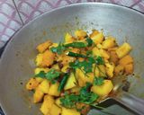 বাদামি কুমড়ো (Peanutty Pumpkin recipe in Bengali) রেসিপি ধাপ - 3 ছবি