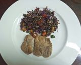 A picture of step 7 of Baked Chicken with Quinoa Salad.