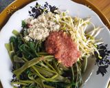 Foto langkah ke 5 dari resep Pelecing kangkung khas lombok.