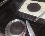 A picture of step 5 of Double Chocolate Truffle Cake.