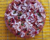 A picture of step 3 of Semolina Tutti-Frutti Cake.