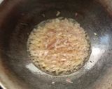 A picture of step 1 of Schewan masala pasta.