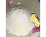 A picture of step 2 of Sandwich bread.