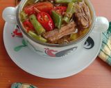 Foto langkah ke 6 dari resep Asem Asem Buncis Daging Sapi.