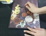 A picture of step 5 of Spicy chilli butter board.