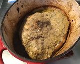 Une image de l'étape 7 de Rouelle de porc au four aux oignons marinée miel,herbes et épices.