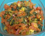 A picture of step 4 of Subji Carrot - Methi.