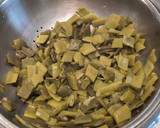 Foto del paso 1 de la receta: Judías verdes salteadas con chorizo