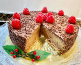 Foto del paso 17 de la receta: Tarta de queso con chocolate y ganache “sin gluten“