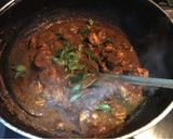 A picture of step 7 of Prawn ghee roast.