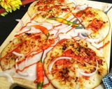 A picture of step 4 of Rava Uttapam.