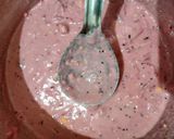 A picture of step 2 of Beetroot handvo.