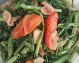 Foto langkah ke 2 dari resep Tumis kangkung terasi.