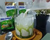 Foto langkah ke 3 dari resep Silken Tofu Matcha Latte.