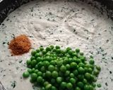 A picture of step 3 of Methi Matar Paneer.