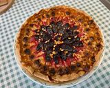 Une image de l'étape 18 de Tarte aux 3 prunes, amandes et pignons de pin.