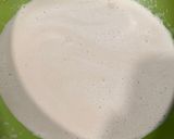 A picture of step 1 of Ragi manni / Ragi custard.