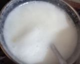 A picture of step 1 of Sesame gulab jamun in sesame rabdi.