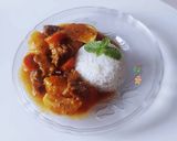 Hình bước làm 3 của món Cà ri BÒ kiểu Nhật
