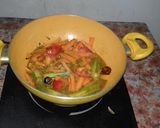 A picture of step 4 of Masoor Dal Sambhar with Pressure Cooker.