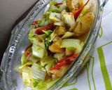 Foto langkah ke 6 dari resep Oseng Tahu Dan Sawi.