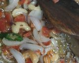 A picture of step 2 of Paneer sabzi biryani.