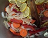 Foto del paso 8 de la receta: Pollo escabechado con vinagre de kombucha