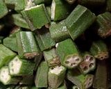 A picture of step 1 of Jhatpat Bhindi aloo lady finger dry.